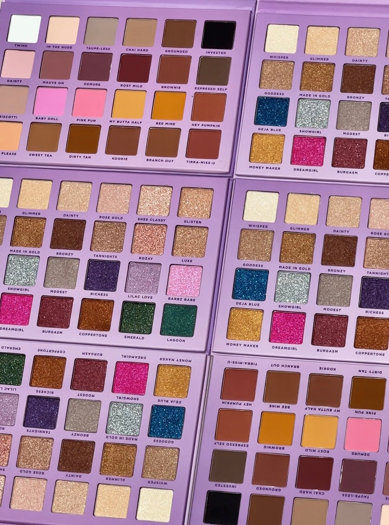 24 SHIMMER EYESHADOW PALETTE - PEAR'LY THERE. VOL.2
