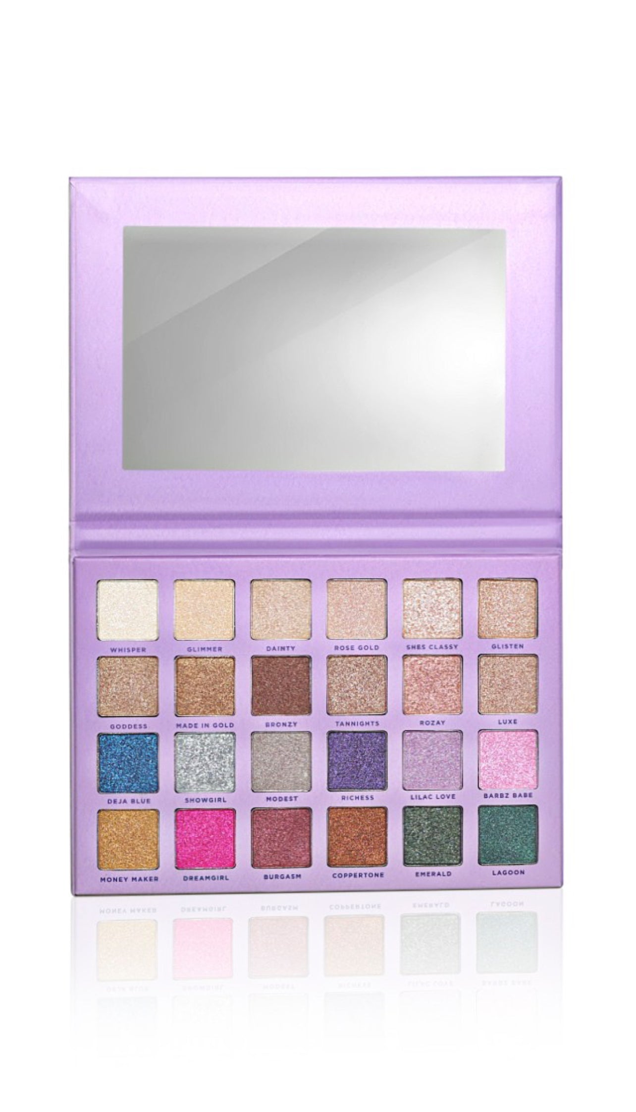 24 SHIMMER EYESHADOW PALETTE - PEAR'LY THERE. VOL.2